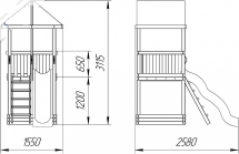 Детская площадка "Элемент 2"