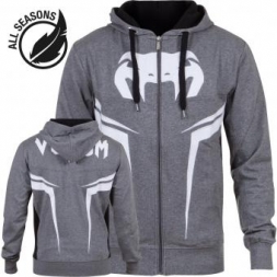 Толстовка Venum Shockwave 3 Hoody - Lite Series - All seasons Heather Grey, фото 1