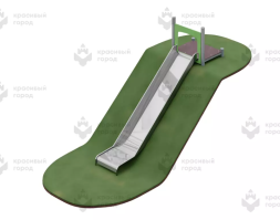 Горка для геопластики с платформой