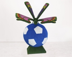 Топиари композиция Бабочка на футбольном мяче - газон Есо, фото 2