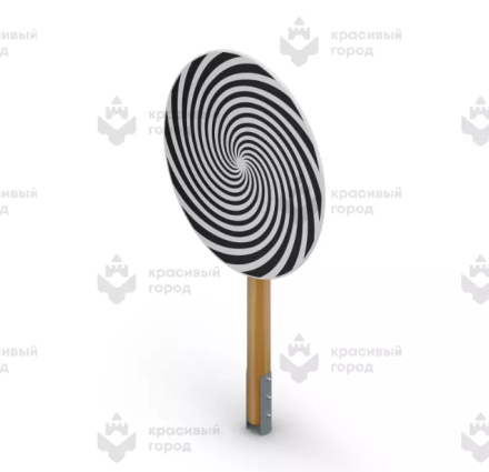 Вращающийся диск с иллюзией, фото 1