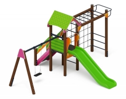 Детская игровая площадка Лукоморье ДИК 2.25.03-01 H=1200, фото 4
