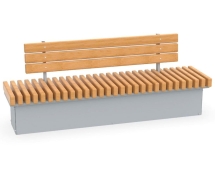 Скамья со спинкой Вааде 1 Скамья со спинкой Вааде 1