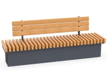 Скамья со спинкой Вааде 1 Скамья со спинкой Вааде 1