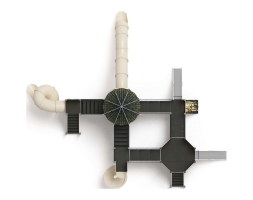 Детская игровая площадка Карнавал Шанхай ДИК 2.22.05-02 H=1200 H=2000, винтовой скат, фото 5