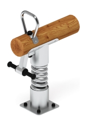 Качалка на пружине (Лиственница темный) ИО 22.24.03-Л.И1.01, фото 5