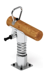 Качалка на пружине (Лиственница темный) ИО 22.24.03-Л.И1.01, фото 4