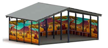 Теневой навес (Сафари) - МФ 70.6.4-10, фото 1