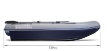 Лодка ПВХ Флагман DK 550 Jet НДНД надувная под мотор Лодка ПВХ Флагман DK 550 Jet НДНД надувная под мотор