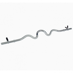 Гриф Z-обр., d-30 мм, гладкая втулка, замок пружинка (хром) Гриф Z-обр., d-30 мм, гладкая втулка, замок пружинка (хром)