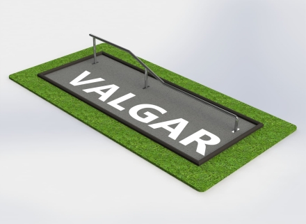 Рейл Кинк с уклоном, без закладных, фото 1