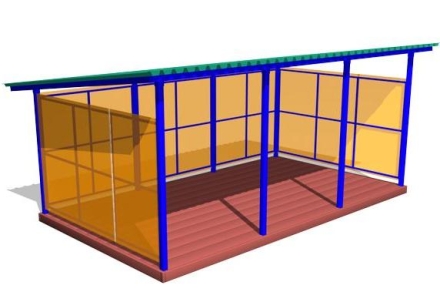 Теневой навес ТНПО 3.6 ТН047, фото 1