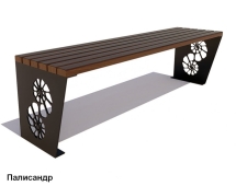 Скамейка уличная Ракушка, Сосна 1,8 м Скамейка уличная Ракушка, Сосна 1,8 м
