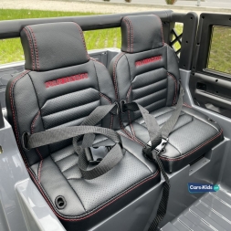 Электромобиль Jeep Rubicon 6768R серый, фото 7