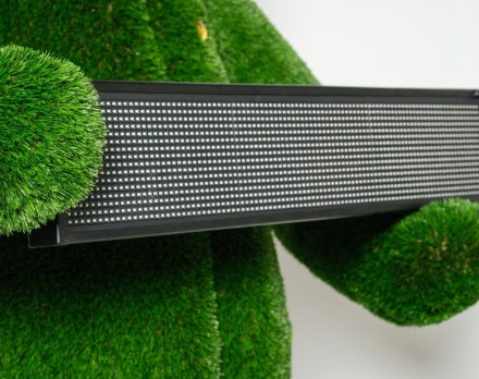 Топиари Мишка с бегущей строкой - газон Deluxe, фото 4