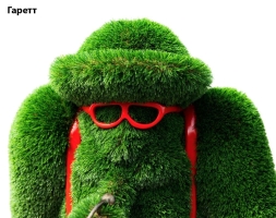 Топиари музыкант, саксофонист Гарретт - газон Deluxe, фото 3