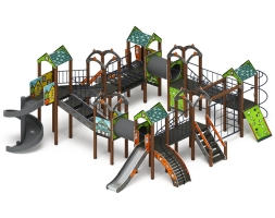 Детская игровая площадка Остров детства (Город) H=1200 H=2000 ДИК 2.01.8.02-21, фото 2