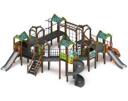 Детская игровая площадка Остров детства (Город) H=1200 H=2000 ДИК 2.01.8.02-21, фото 1