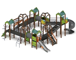 Детская игровая площадка Остров детства (Город) H=1200 H=2000 ДИК 2.01.8.02-21, фото 3
