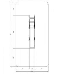 Горка большая - ИО 41.01.08-02 - (Радуга) H=1500, фото 6