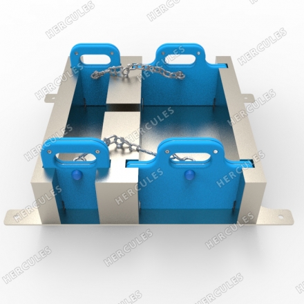 Задвижка для воды двойная, фото 3