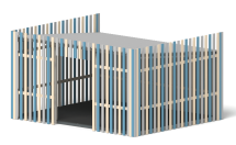 Теневой навес Аврора ТН-16 6х5 для детской площадки Теневой навес Аврора ТН-16 6х5 для детской площадки