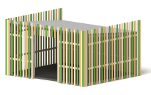 Теневой навес Аврора ТН-16 6х5 для детской площадки Теневой навес Аврора ТН-16 6х5 для детской площадки