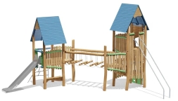 Игровой комплекс Эко 071102 для детской площадки, фото 1 Игровой комплекс Эко 071102 для детской площадки, фото 1