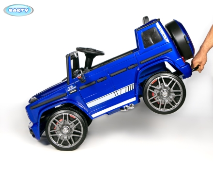 Электромобиль BARTY Mercedes-Benz G63 AMG с пультом (Красный глянец) ВВН-0002, фото 7