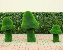 Топиари гриб Сказочный, средний - газон Deluxe