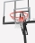 Баскетбольная стойка мобильная, акрил Spalding 54’ Gold Portable арт 6A1746CN