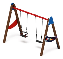 Качели двойные Д2 - ИО 12.Д.01.02.02-П.01 - (Космопорт), фото 2