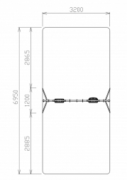 Качели двойные Д2 - ИО 12.Д.01.02.02-П.01 - (Космопорт), фото 6