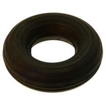 Эспандер кольцо нагрузка 60-65кг d-80мм ребристо - гладкий.Черный