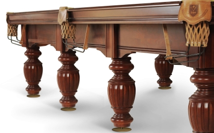 Бильярдный стол - Олимп 12 Футов, Русская пирамида, Сланец Orero 30 мм, фото 4