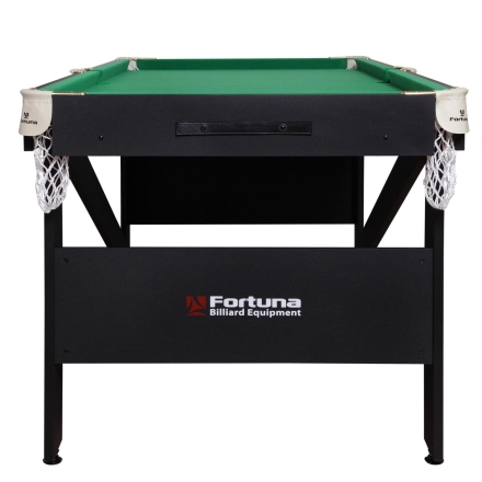 БИЛЬЯРДНЫЙ СТОЛ FORTUNA HOBBY BF-530R РУССКАЯ ПИРАМИДА 5ФТ С КОМПЛЕКТОМ АКСЕССУАРОВ, фото 4