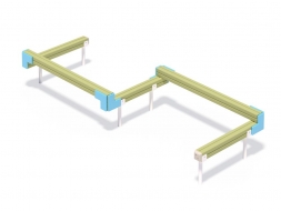 СО 5.125 Бум-бревно змейка среднее, фото 1