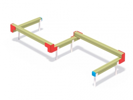 СО 5.125 Бум-бревно змейка среднее, фото 2