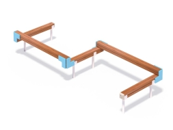 СО 5.125 Бум-бревно змейка среднее, фото 5