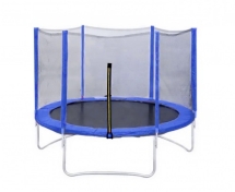 Батут DFC Trampoline Fitness с сеткой 12ft Батут DFC Trampoline Fitness с сеткой 12ft