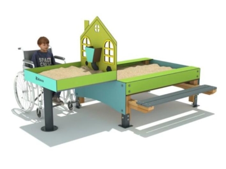 Песочница ДГМ Город для маломобильных групп населения, фото 1