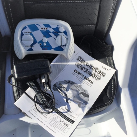 Электромобиль Mercedes-Benz GLS 63 AMG 4WD Lux белый, фото 7