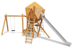 Игровой комплекс Эко VST 0024/3 для детской площадки, фото 1