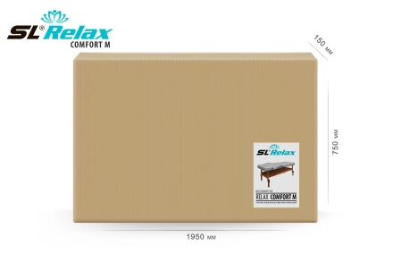 Массажный стол Relax Comfort-М серая кожа, фото 8