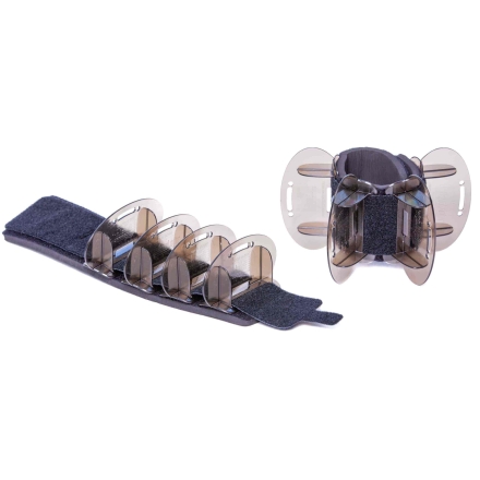 Манжеты HYDROREVOLUTION Aqualogix Fins дымчатый, фото 1