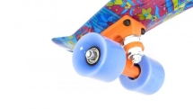 Скейт пластиковый 22х6&quot;-18, синий