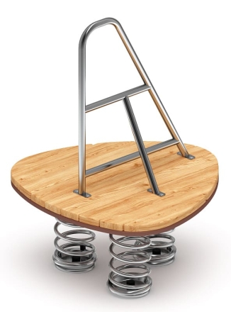 Качалка на пружине (Лиственница) ИО 23.24.02, фото 4