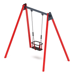 Качели М1 (красный) - ИО 11.М.04.03-01, фото 3