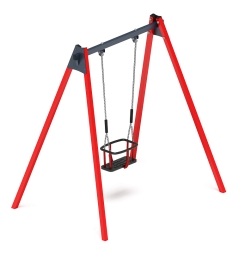 Качели М1 (красный) - ИО 11.М.04.03-01, фото 4