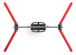Качели М1 (красный) - ИО 11.М.04.03-01, фото 5